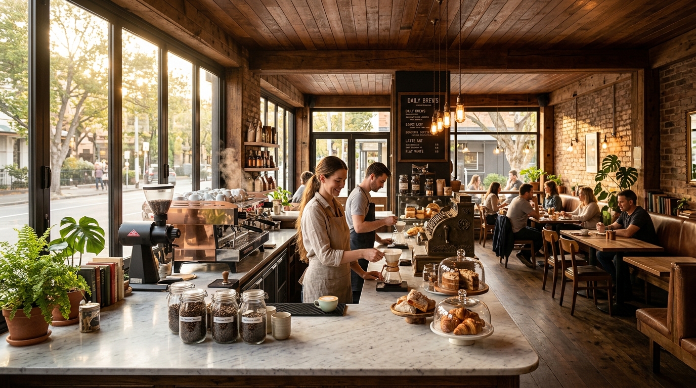 Velvet Bean Artisanal Cafe Interior
